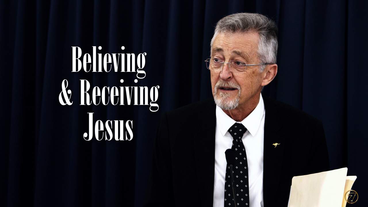 Believe and Receive Jesus
